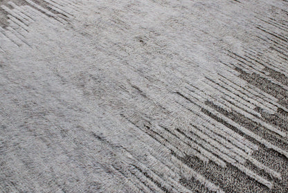 Finite Mosaics, Resonate Area Rug, Gray