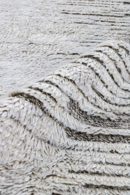 Finite Mosaics, Resonate Area Rug, Gray