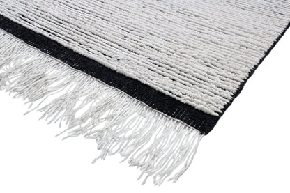 Finite Mosaics, Chronos Threads Area Rug, Ivory