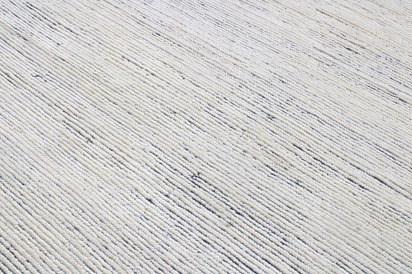 Finite Mosaics, Chronos Threads Area Rug, Ivory