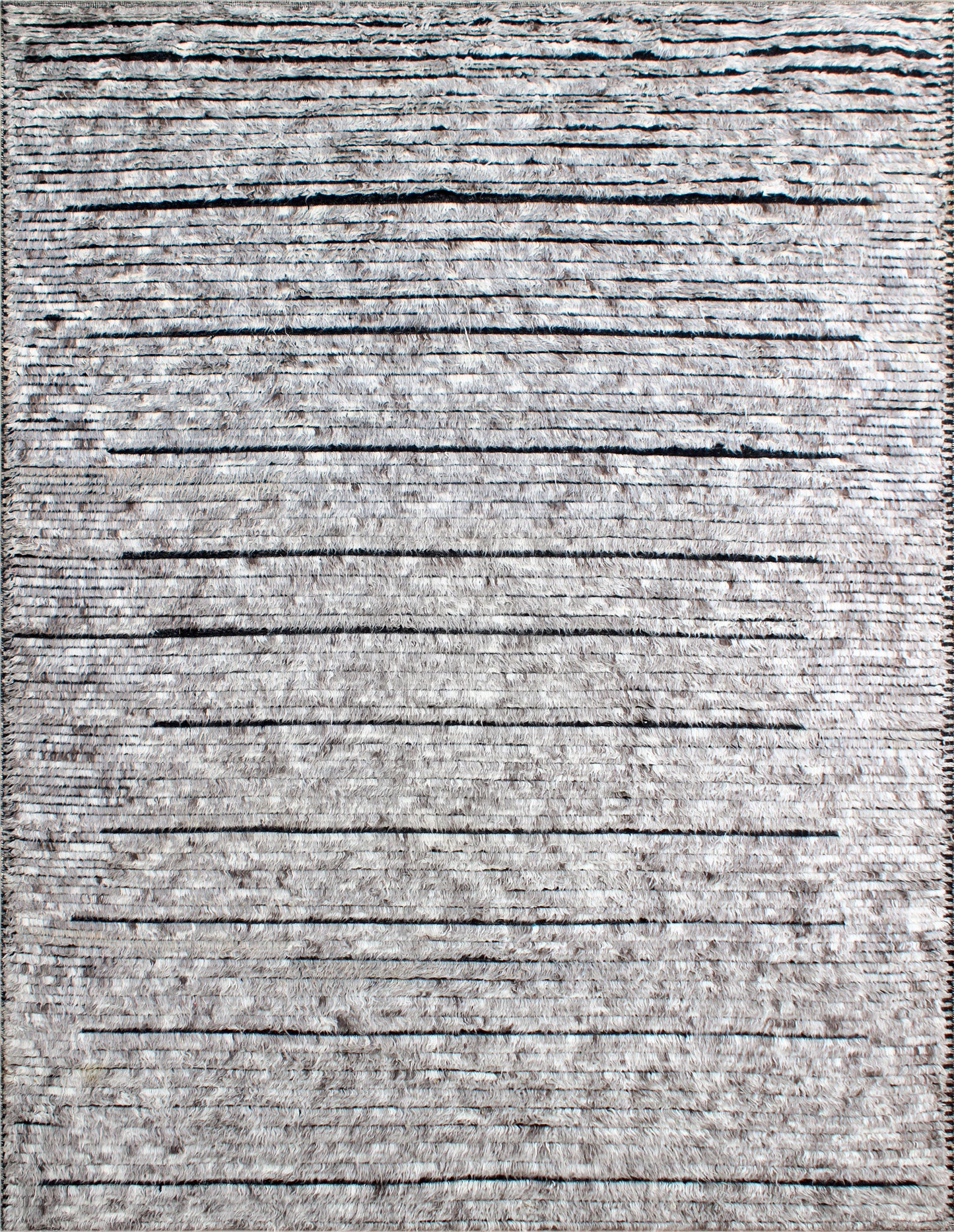 Finite Mosaics, Cryptic Genome Area Rug, Gray & Black