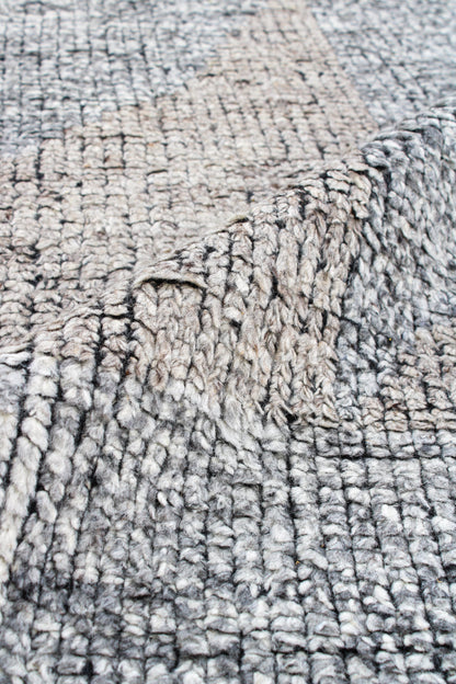 Finite Mosaics, Vanishing Sails Area Rug, Gray & Beige