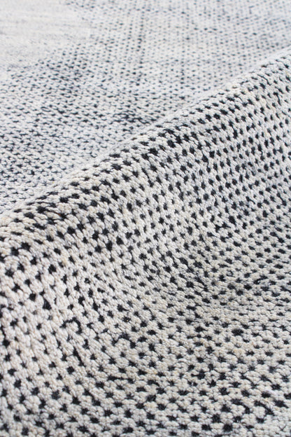 Finite Mosaics, Antithetical Allure Area Rug, Gray & Black
