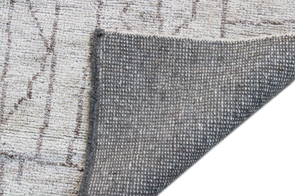 Finite Mosaics, Cryptic Enigma Area Rug, Ivory & Beige