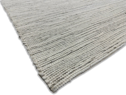 Ang Gray Harmony Area Rug, Gray & Cream