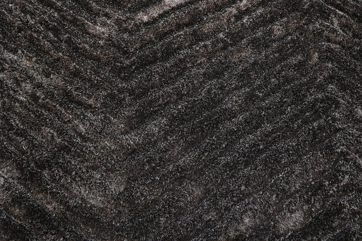 Finite Mosaics, Chevron Area Rug, Brown