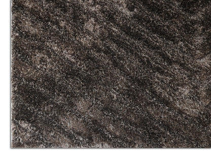 Finite Mosaics, Chevron Area Rug, Brown