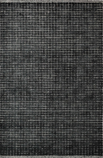 Finite Mosaics, Bamboo Fusion Area Rug, Charcoal