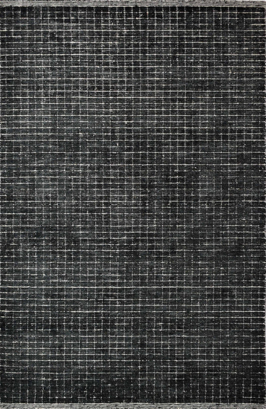 Finite Mosaics, Bamboo Fusion Area Rug, Charcoal