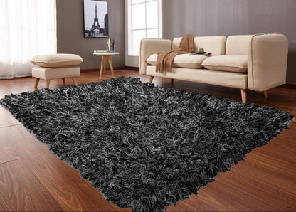 Crystal Shag Multitexture Area Rug, Assorted Colors
