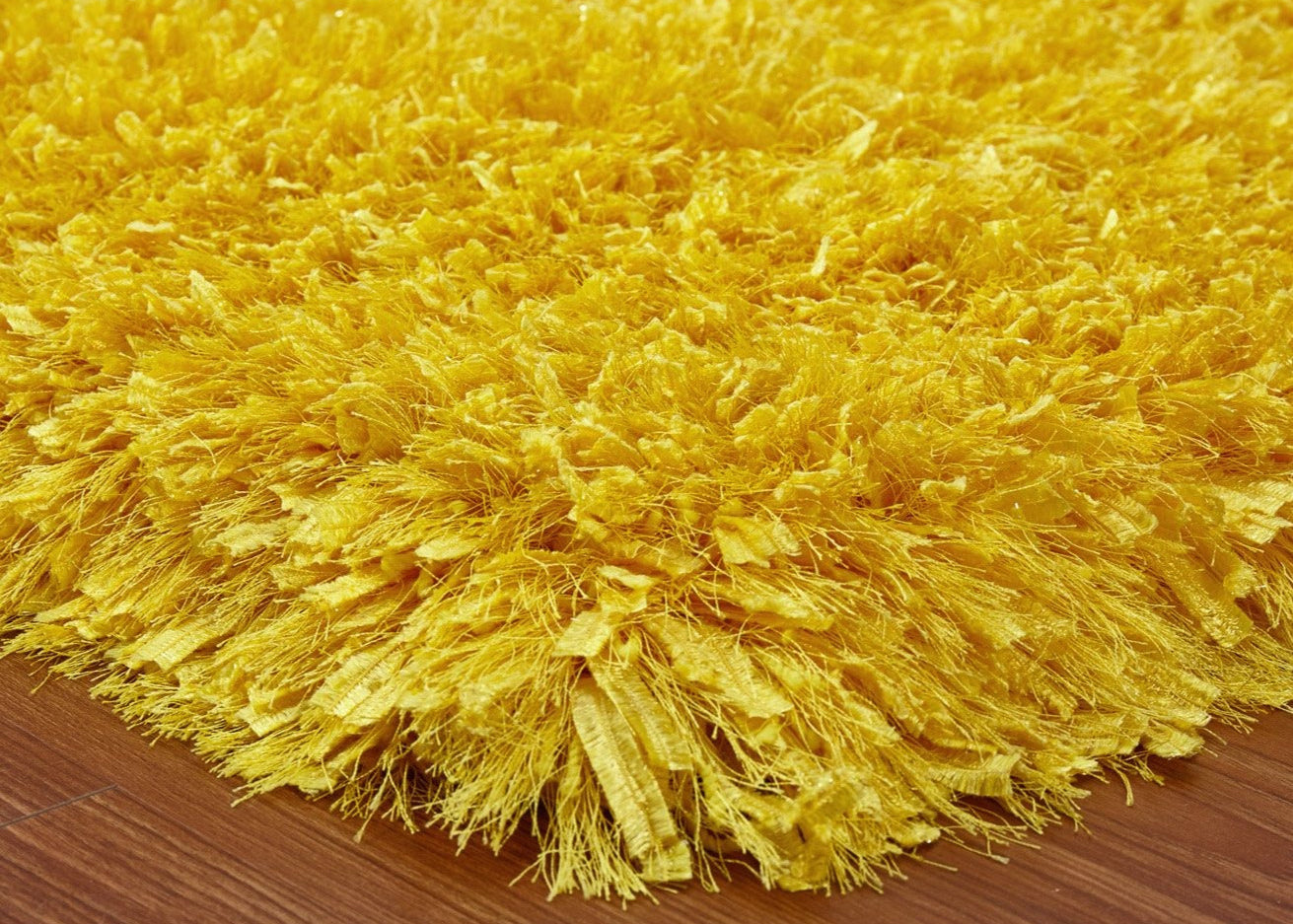 Modern Multi-textural Appx. 3" High Pile Crystal Shag Area Rug by Rug Factory Plus - Rug Factory Plus