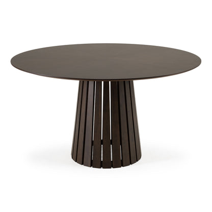 Clockwork Round Dining Table, Espresso