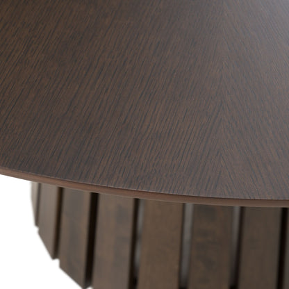 Clockwork Round Dining Table, Espresso