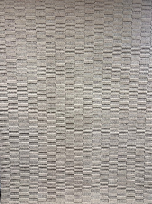 Finite Mosaics, Cryptograph Area Rug, Beige
