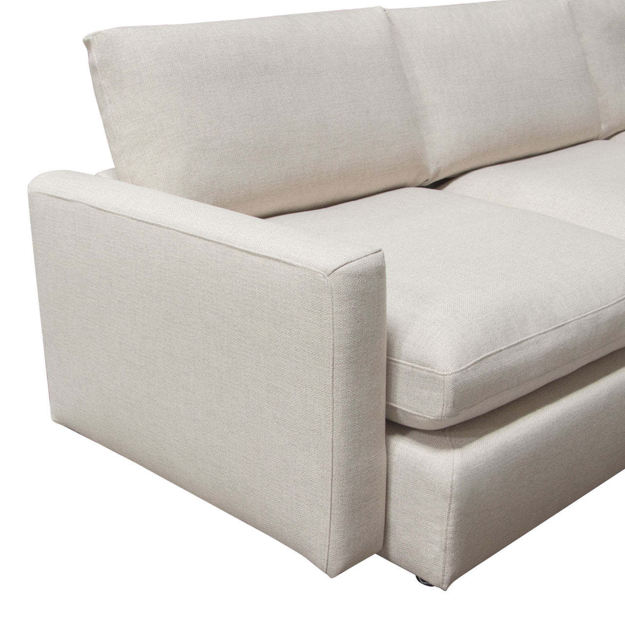 Eden Fabric Sofa, Cream