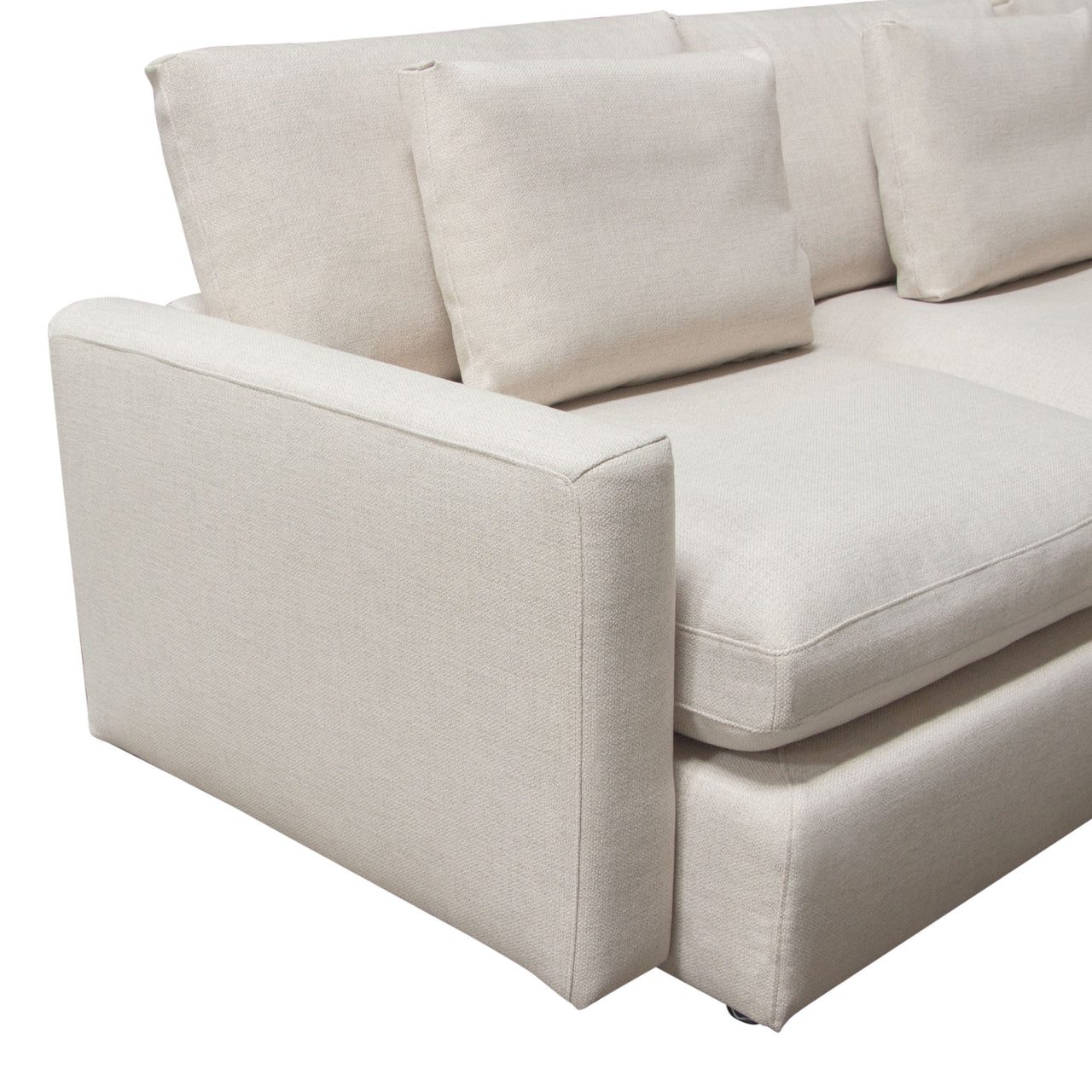 Eden Fabric Sofa, Cream