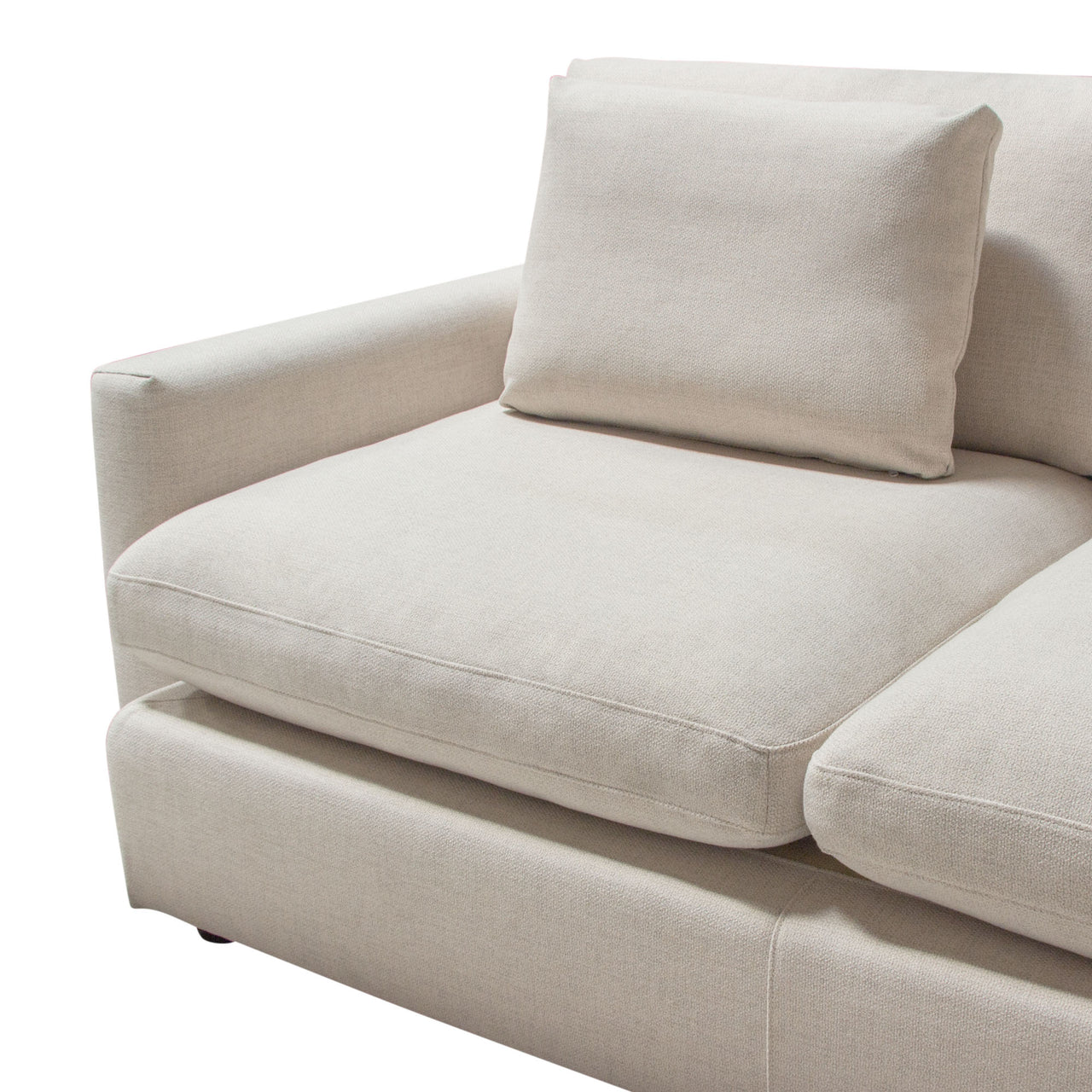 Eden Fabric Sofa, Cream