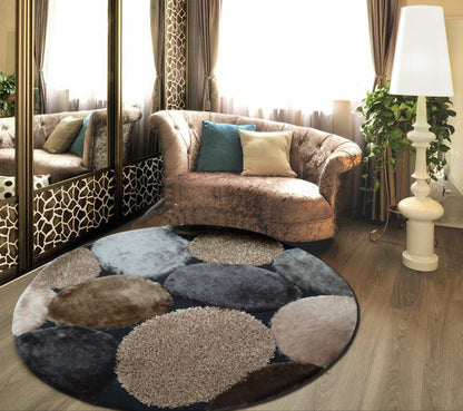 S.V.D. Pitfall Area Rug, Assorted Multicolor