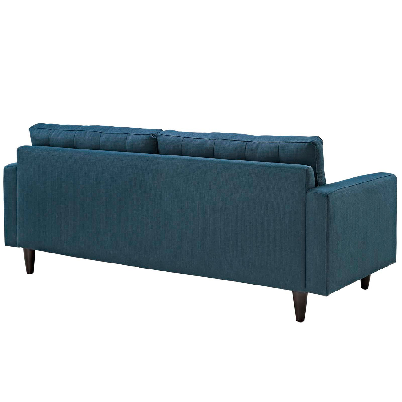 Dynasty Textured Fabric Sofa, Azure