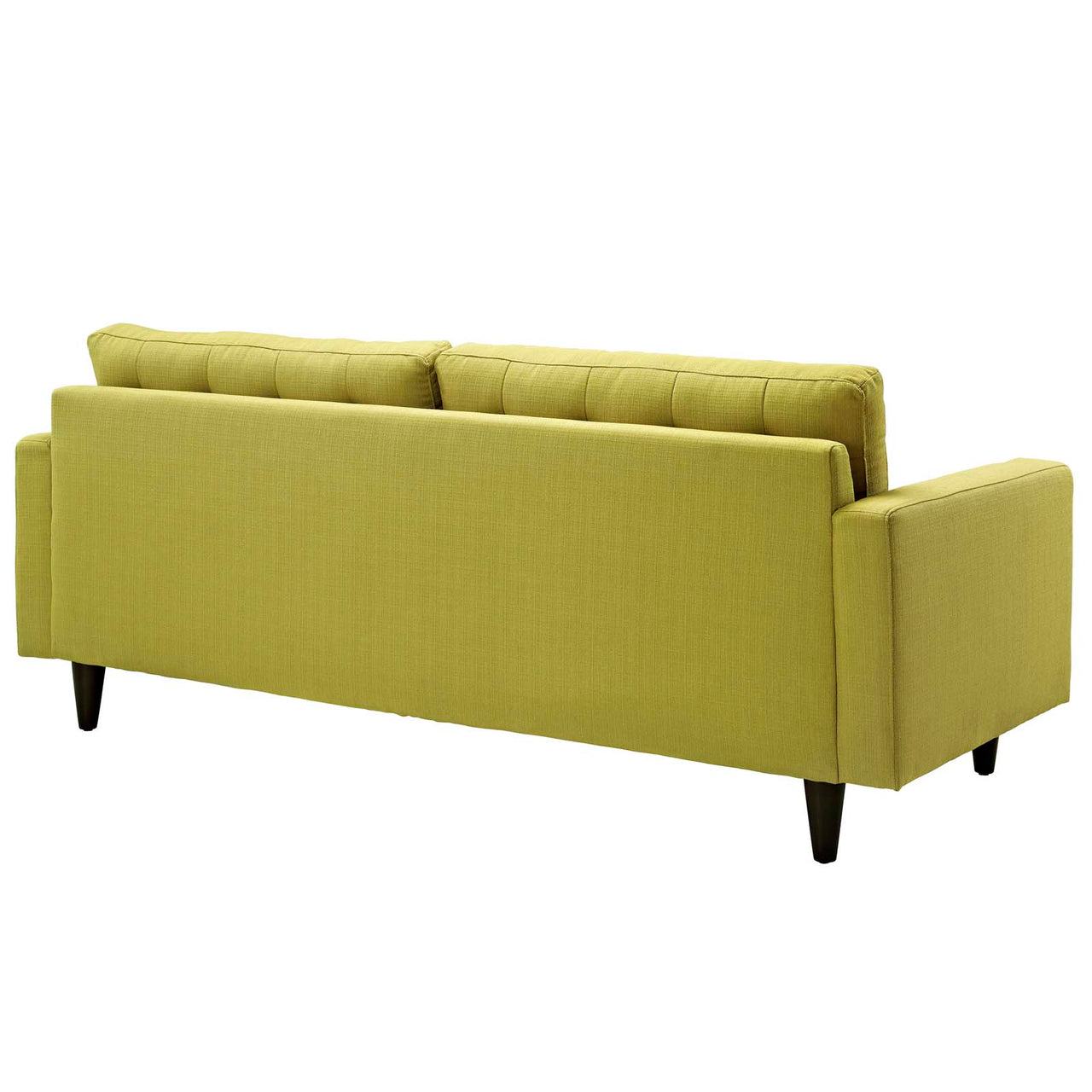 Dynasty Textured Fabric Sofa, Chartreuse