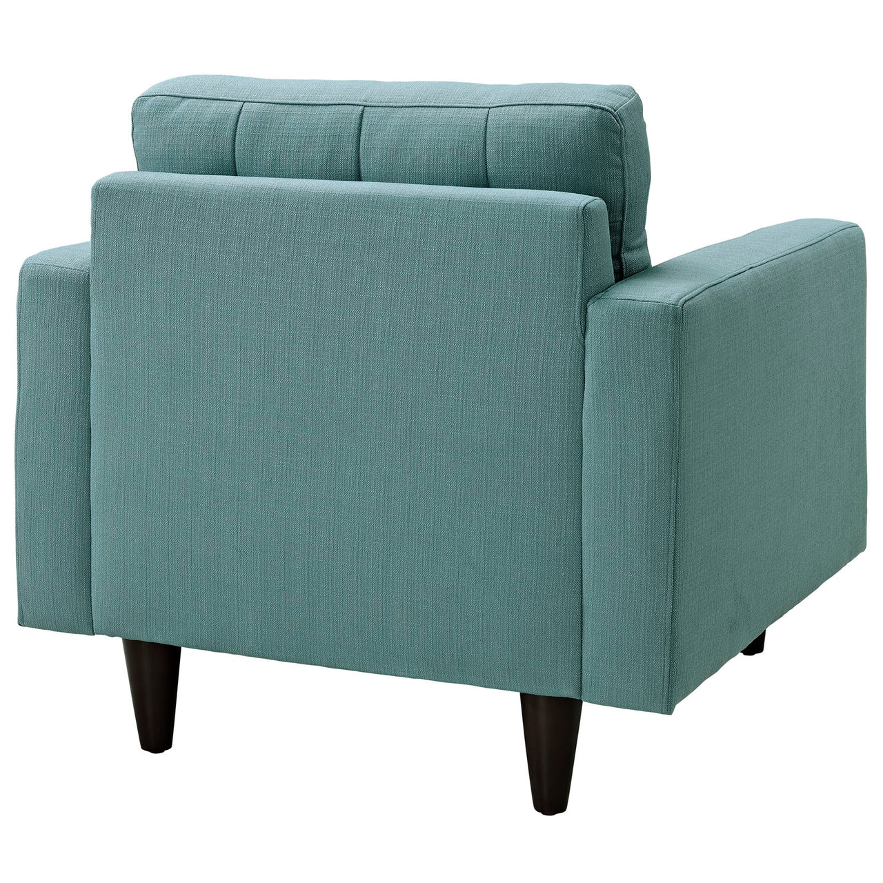 Dynasty Textured Fabric Armchair, Aqua Green