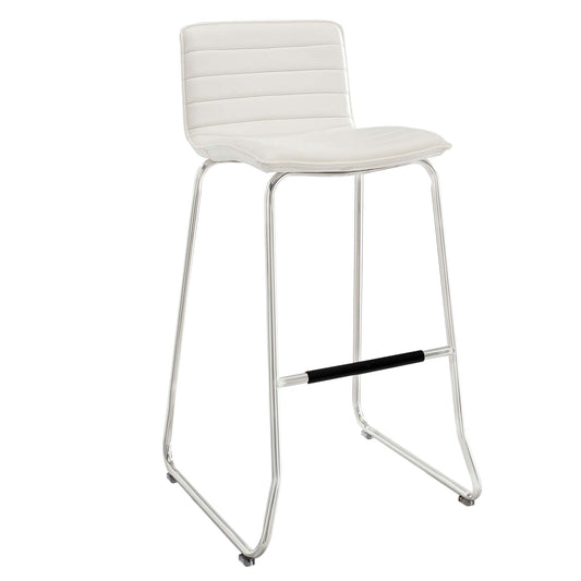 Current Bar Stool, White