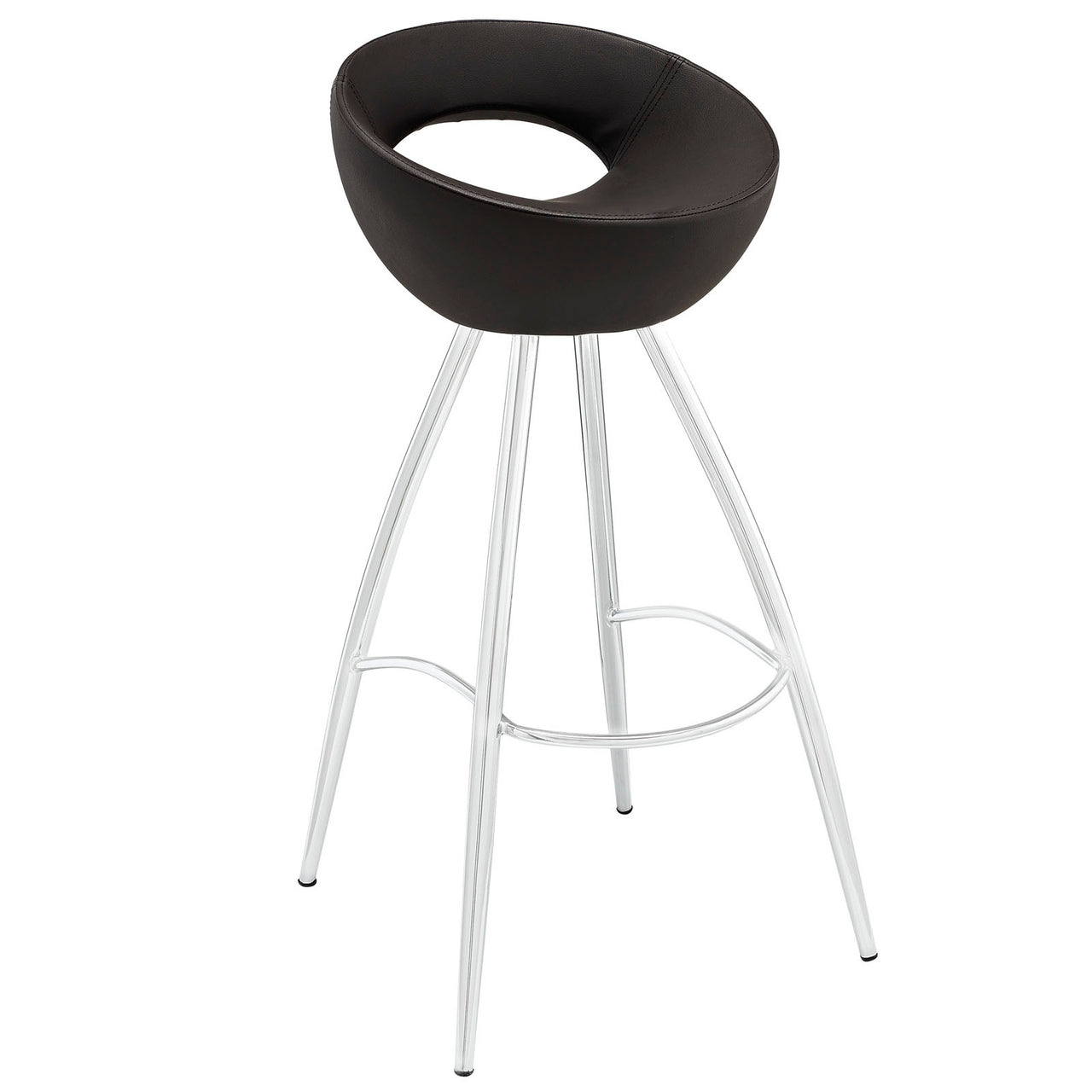 Ouroboros Bar Stool, Brown
