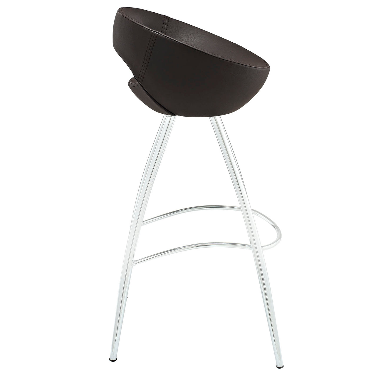 Ouroboros Bar Stool, Brown