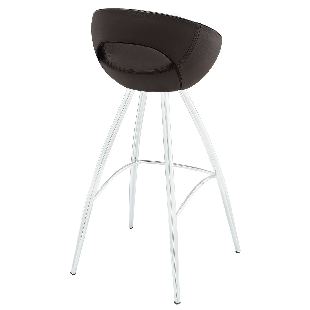 Ouroboros Bar Stool, Brown