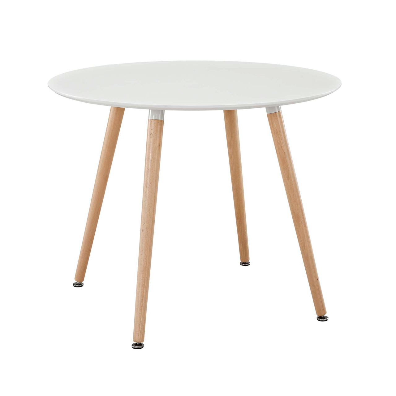 Nascence Round Dining Table, White