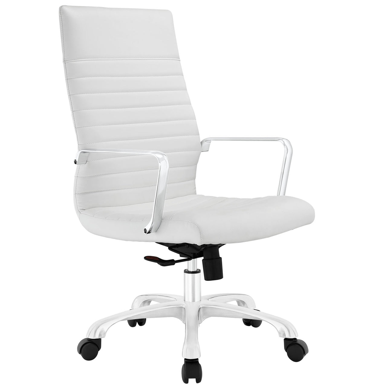 Refined Highback Office Chair, White