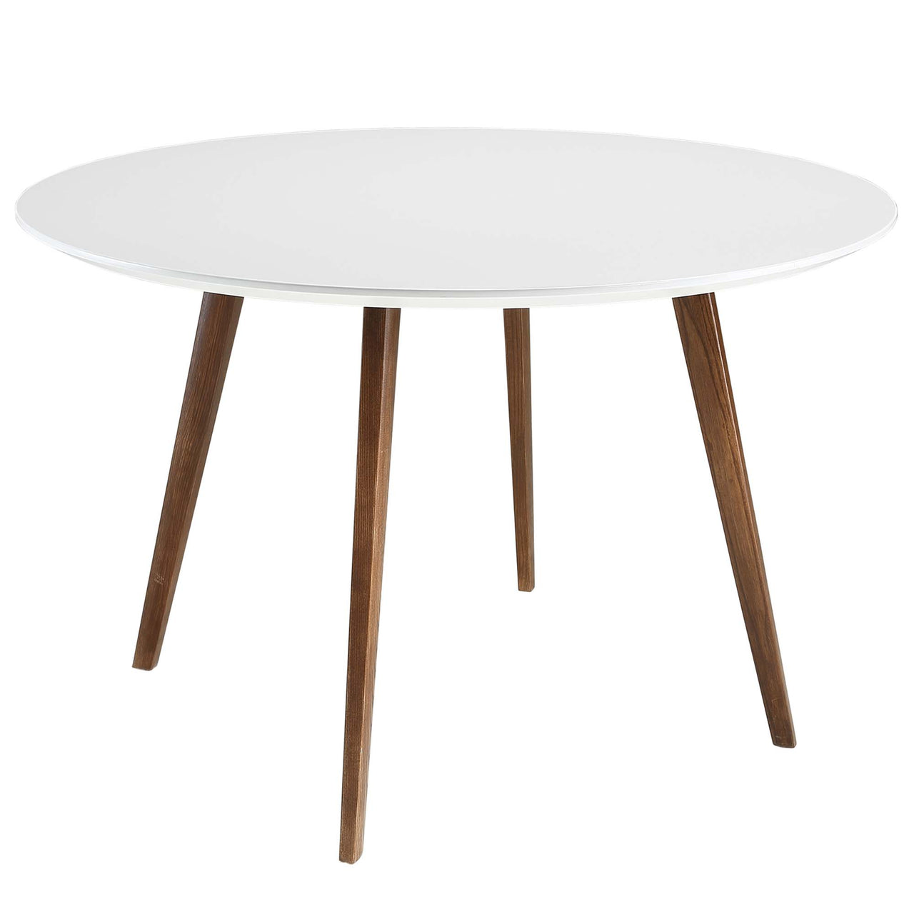 Culinaire Round Dining Table, White