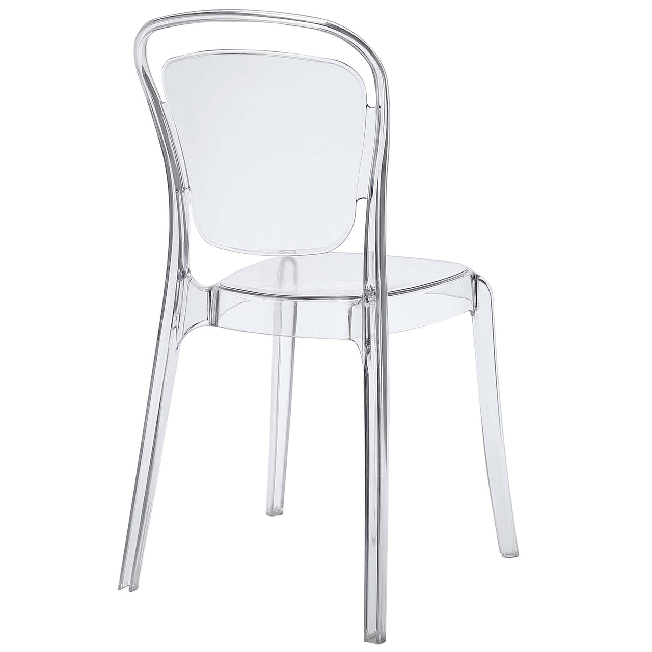 Intrigue Dining Chair, Clear