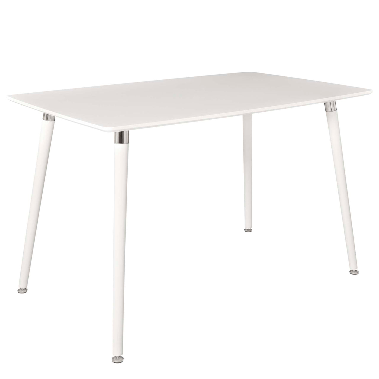 Catalyst Rectangle Wood Dining Table, White