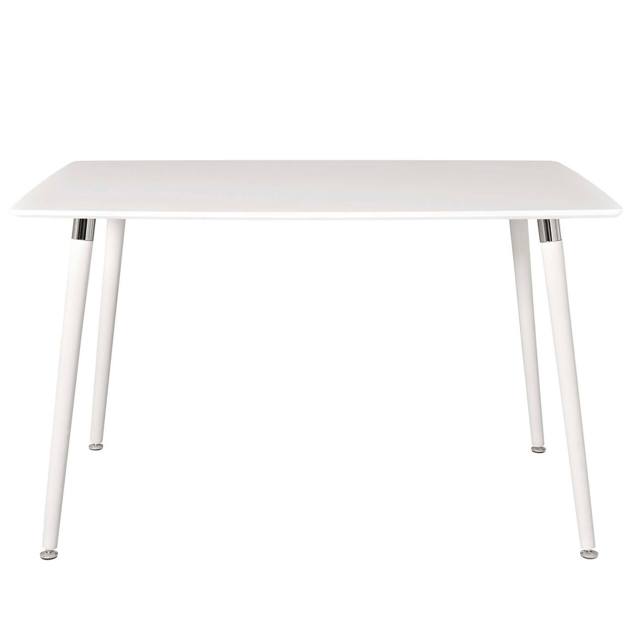 Catalyst Rectangle Wood Dining Table, White