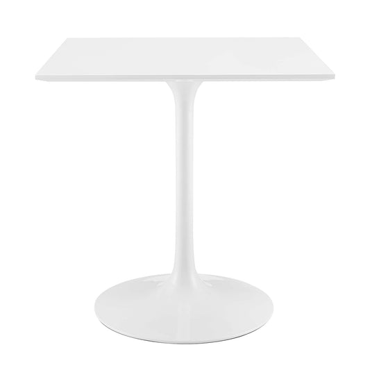 Ensemble Square Dining Table, Small, White