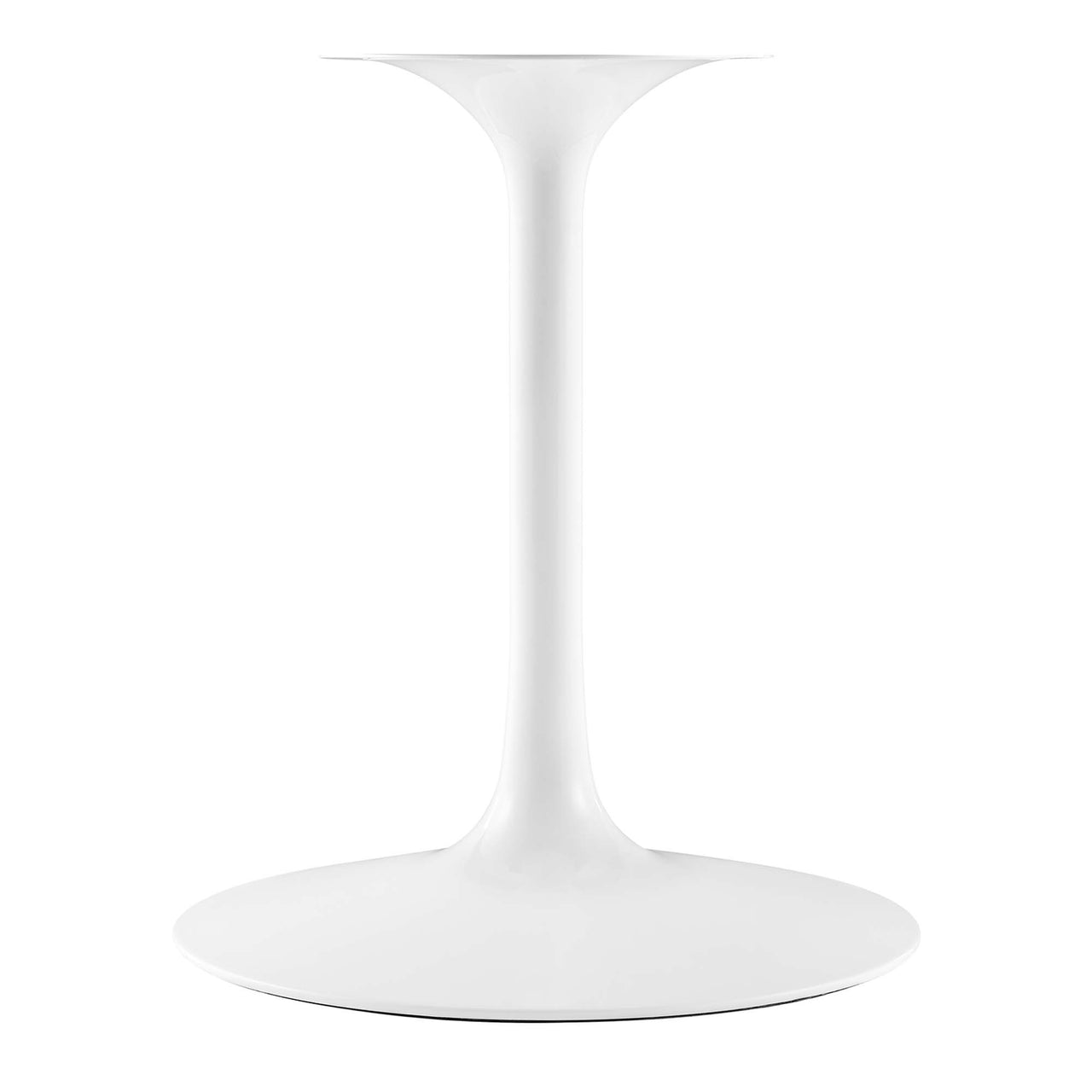 Ensemble Oval Faux Marble Dining Table, Large, White