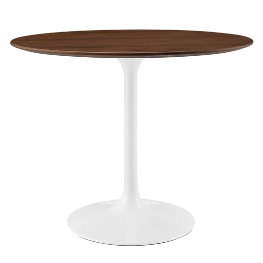 Ensemble Round Dining Table, Small, Walnut