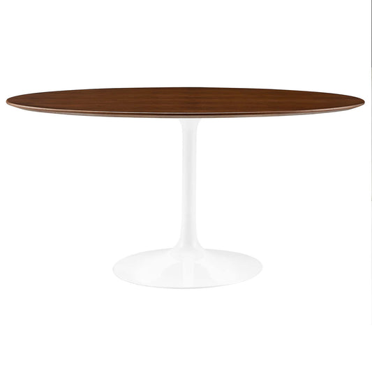 Ensemble Oval Dining Table, Large, Walnut