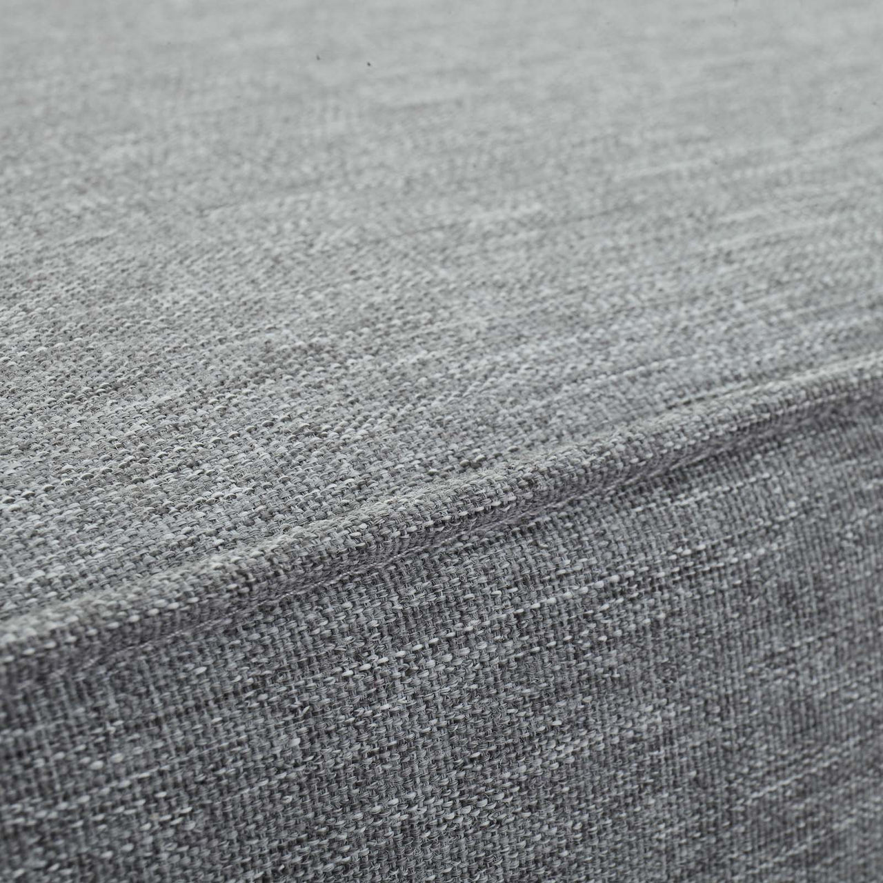 Shorehaven Alfresco Ottoman, Natural Wood & Gray