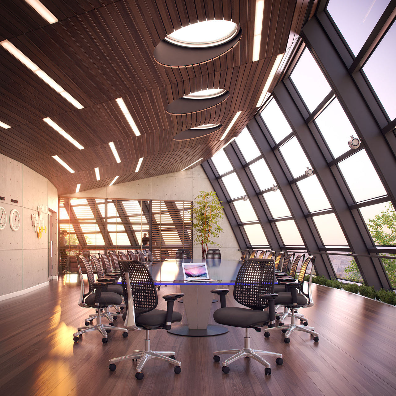 Reverb Premium Office Chair, Black