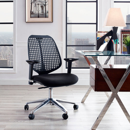 Reverberation Premium Office Chair, Black