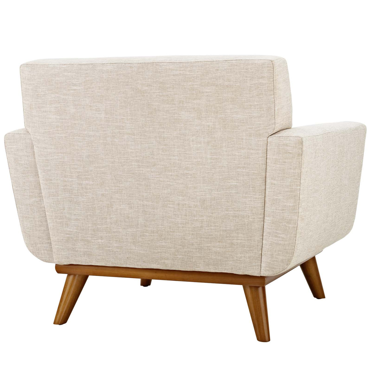 Rendezvous Textured Fabric Armchair, Beige
