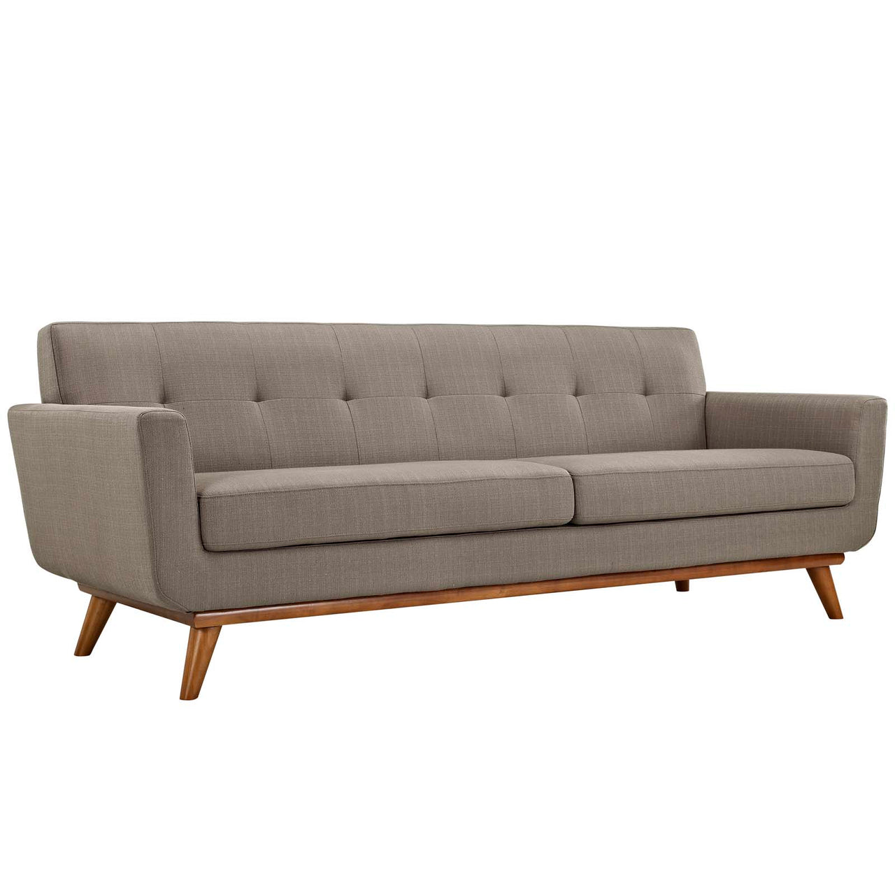 Engage Upholstered Fabric Sofa, Granite