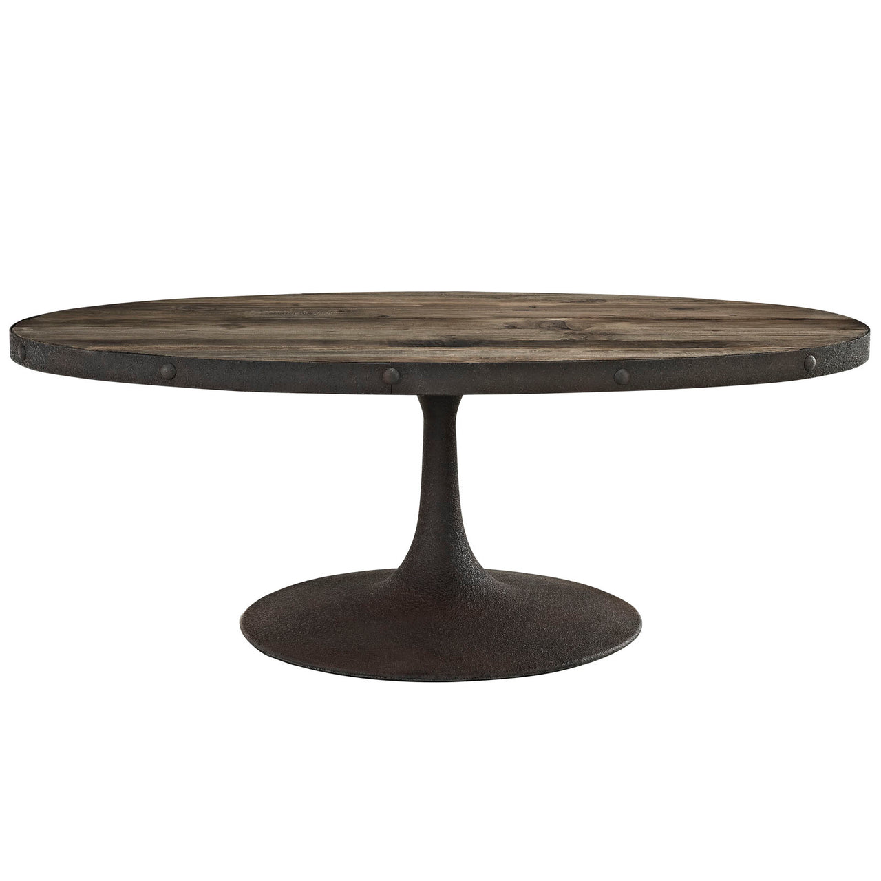 Drive Wood Top Coffee Table, Brown