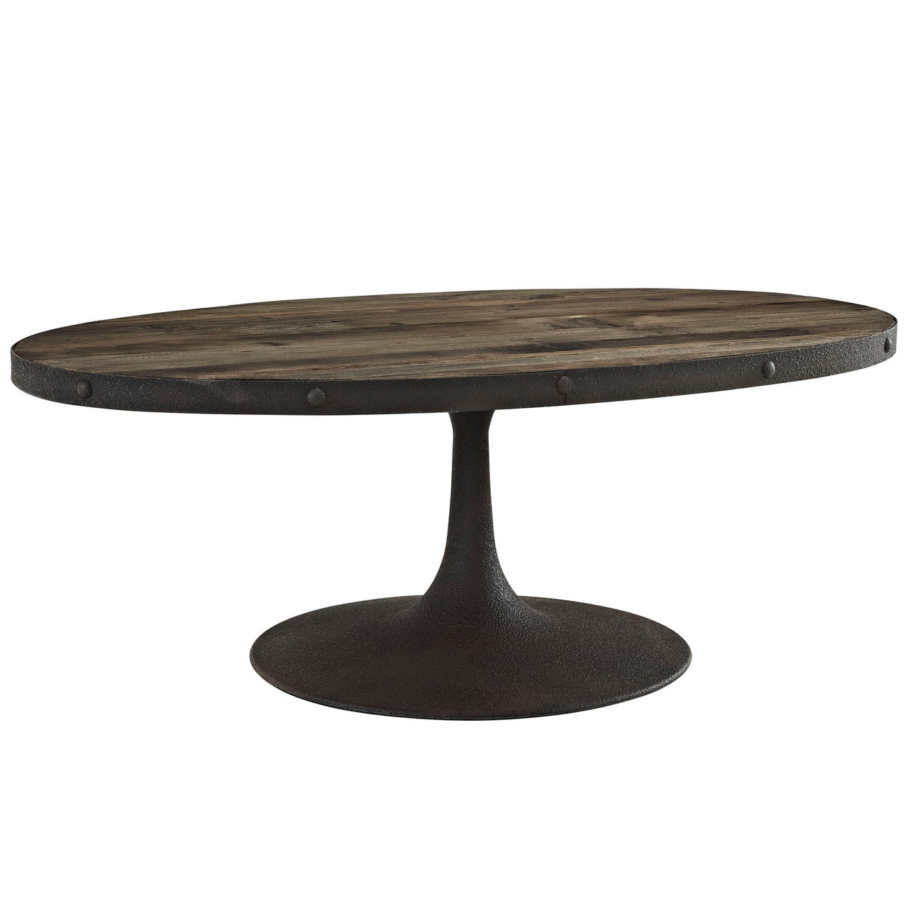 Drive Wood Top Coffee Table, Brown