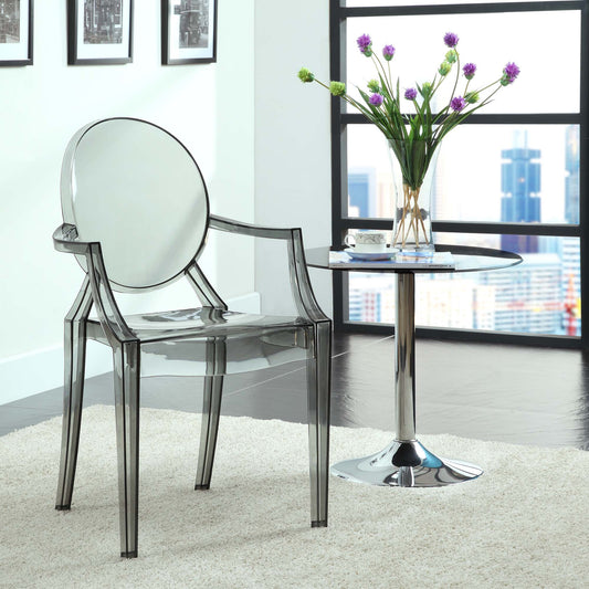 Elysian Indoor | Outdoor Dining Armchair, Smoke