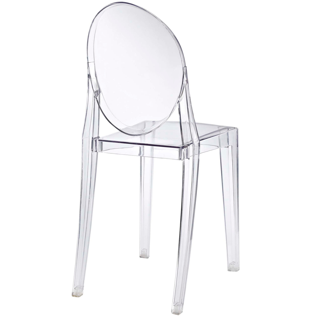 Casper Dining Side Chair, Clear