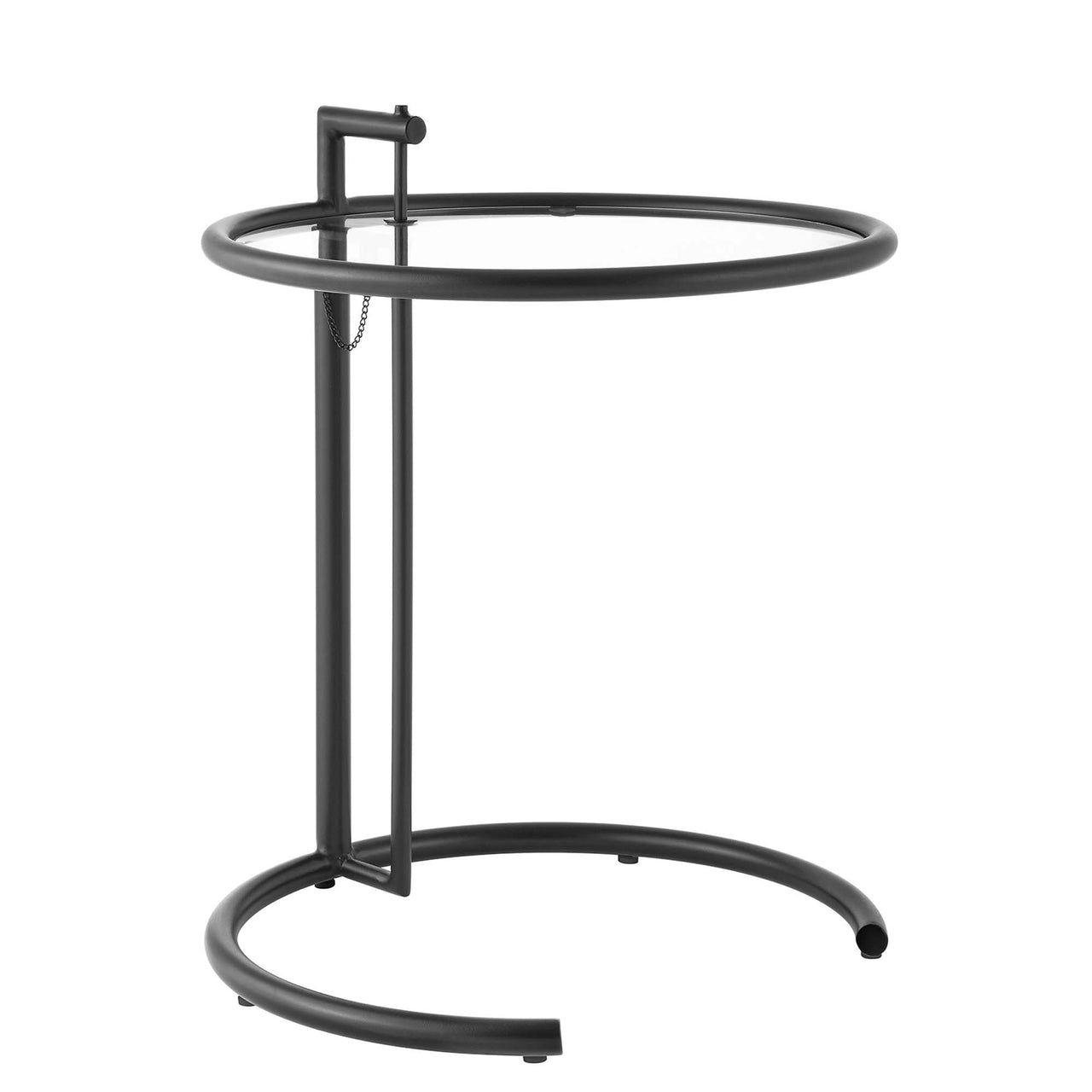 Kathleen Metal Side Table, Black