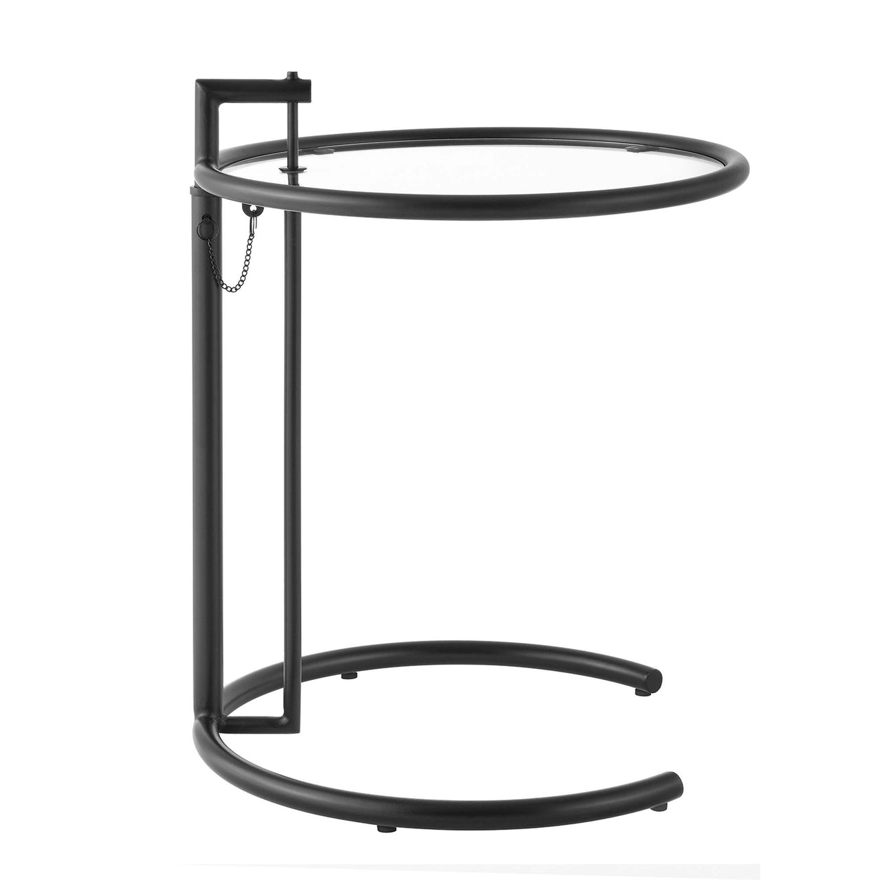 Kathleen Metal Side Table, Black